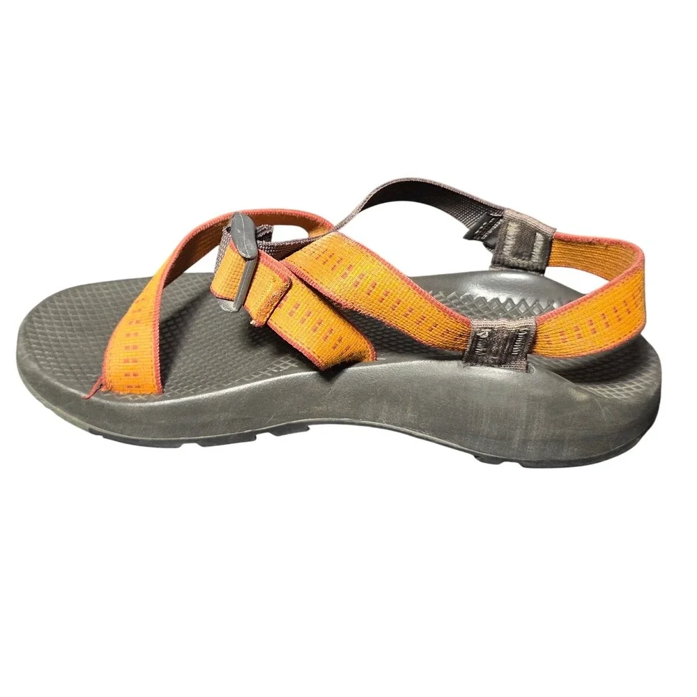 Chaco Z1 Classic Mens Sandals Orange Brown Strappy Sport Hiking Water Shoes M9